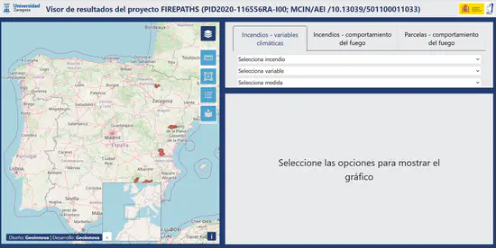 FIREPATHS webmapping app